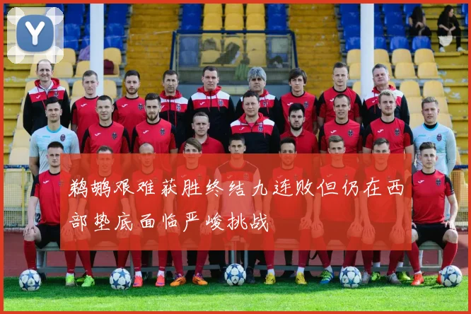 鹈鹕艰难获胜终结九连败但仍在西部垫底面临严峻挑战